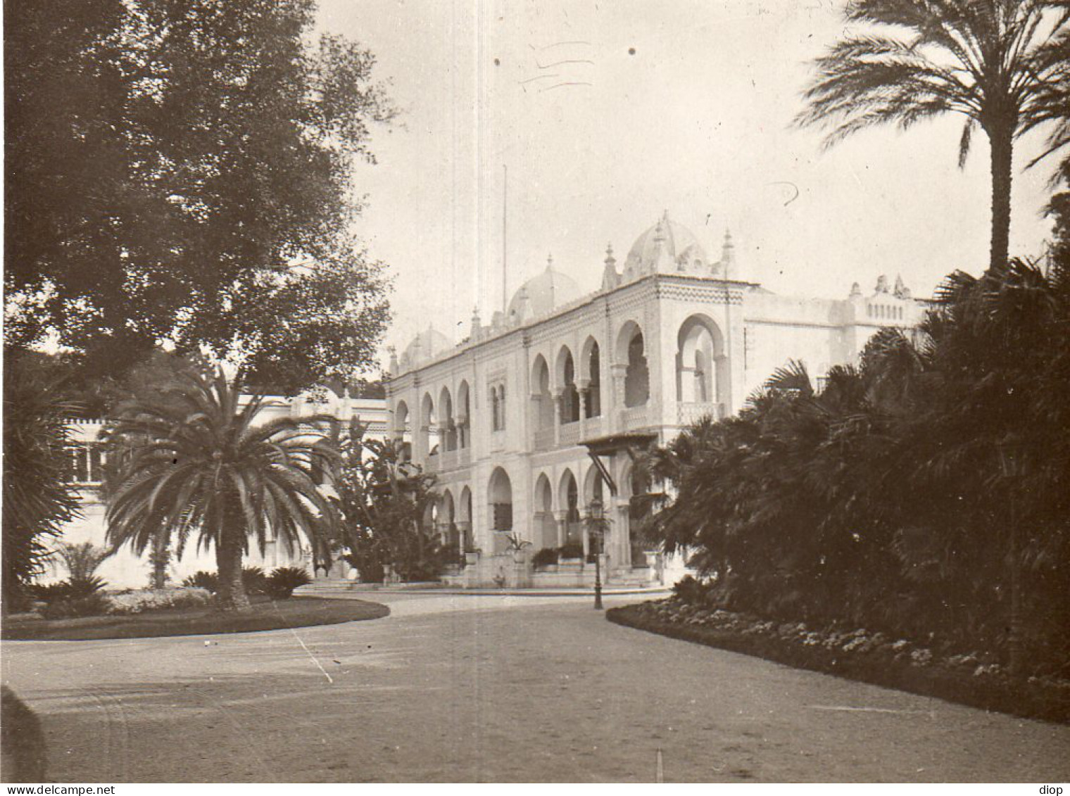 Photographie Photo Vintage Snapshot Alg&eacute;rie Alger Palais D&#039;&eacute;t&eacute; - Africa