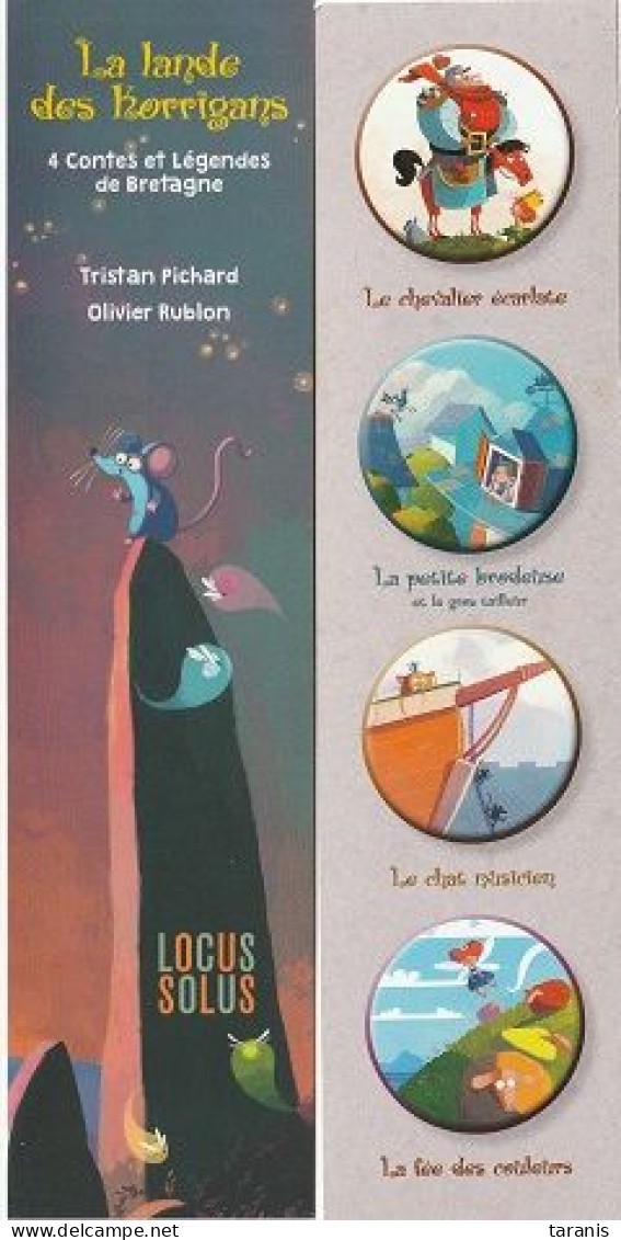 LOCUS SOLUS - JEUNESSE - La Lande Des Korrigans - EDITION BRETAGNE - MP TBon Etat - Bookmarks