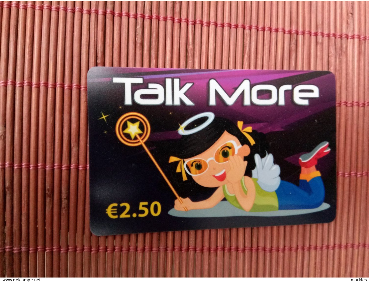 Prepaidcard 2,50 Euro  Used Rare - [2] Mobile Phones, Refills And Prepaid Cards