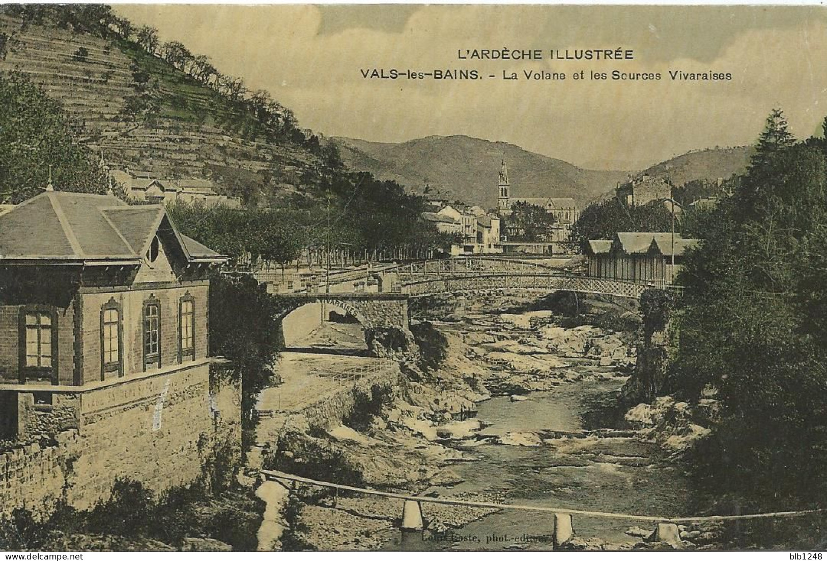 CH [07] Ardèche  Vals Les Bains La Volane Et Les Sources Vivaraises - Vals Les Bains