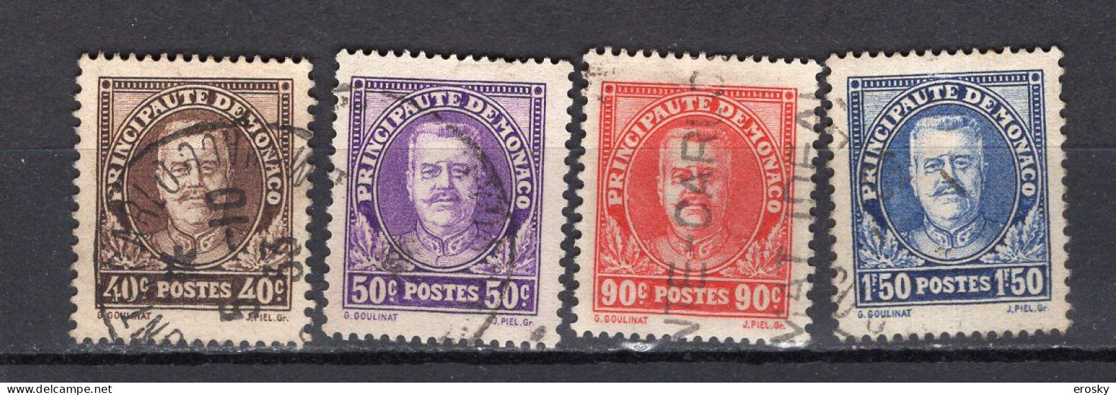 Q6500 - MONACO Yv N°115/18 - Used Stamps