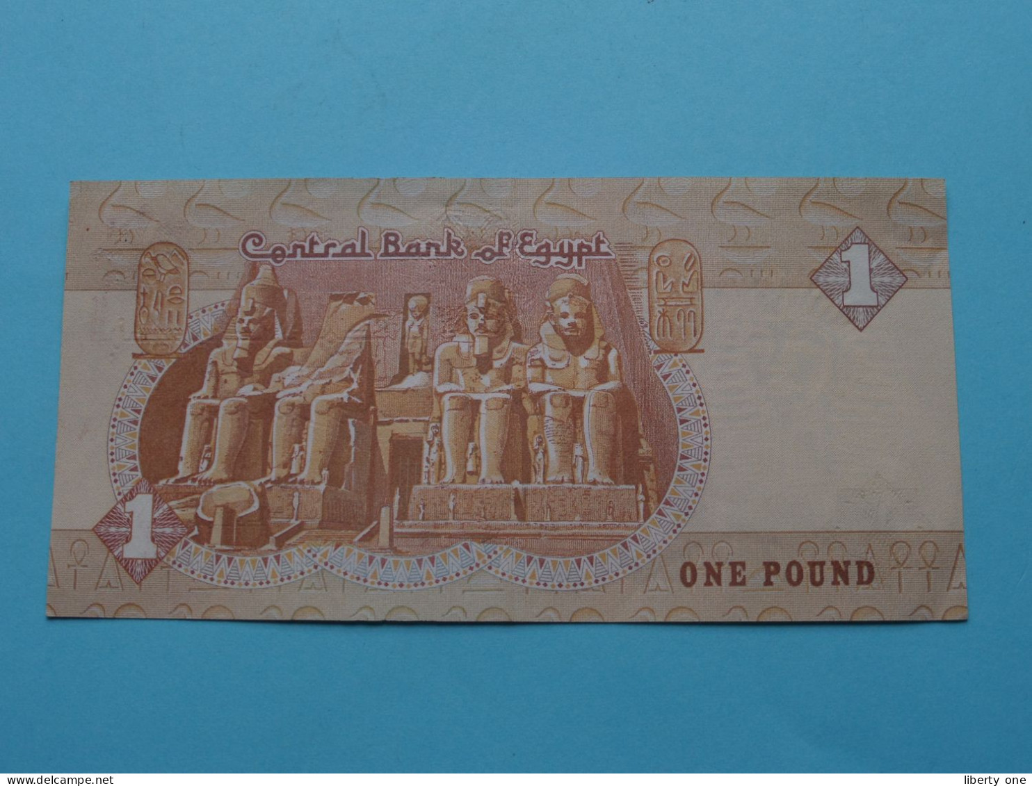 1 - One Pound () Central Bank Of EGYPT ( Zie / Voir SCANS ) UNC ! - Egypte