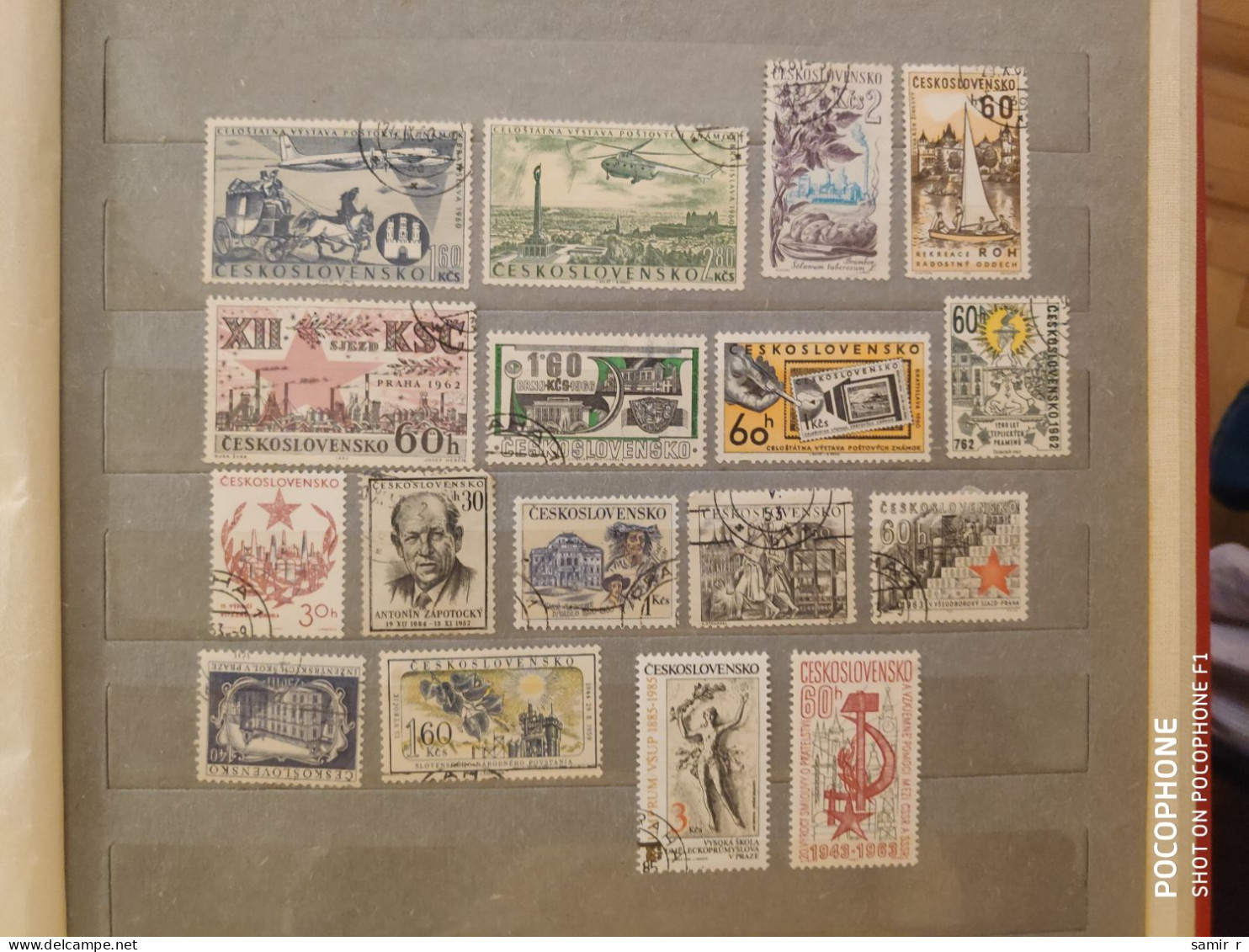 Czechoslovakia	Stamp  (F96) - Usados