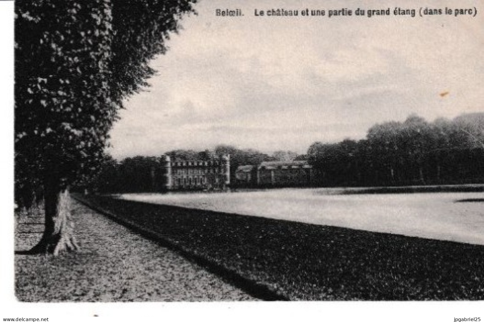 LAP Beloeil Le Chateau Et Une Partie Du Grand Etang(dans Le Parc) - Beloeil