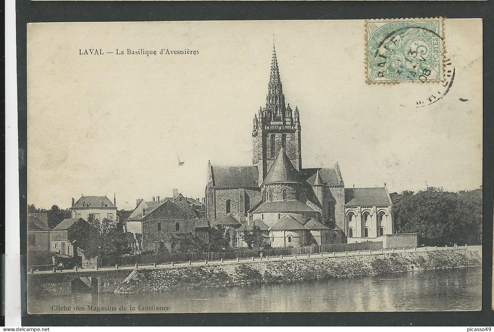 Mayenne , Laval , La Basilique D'Avesnière - Laval