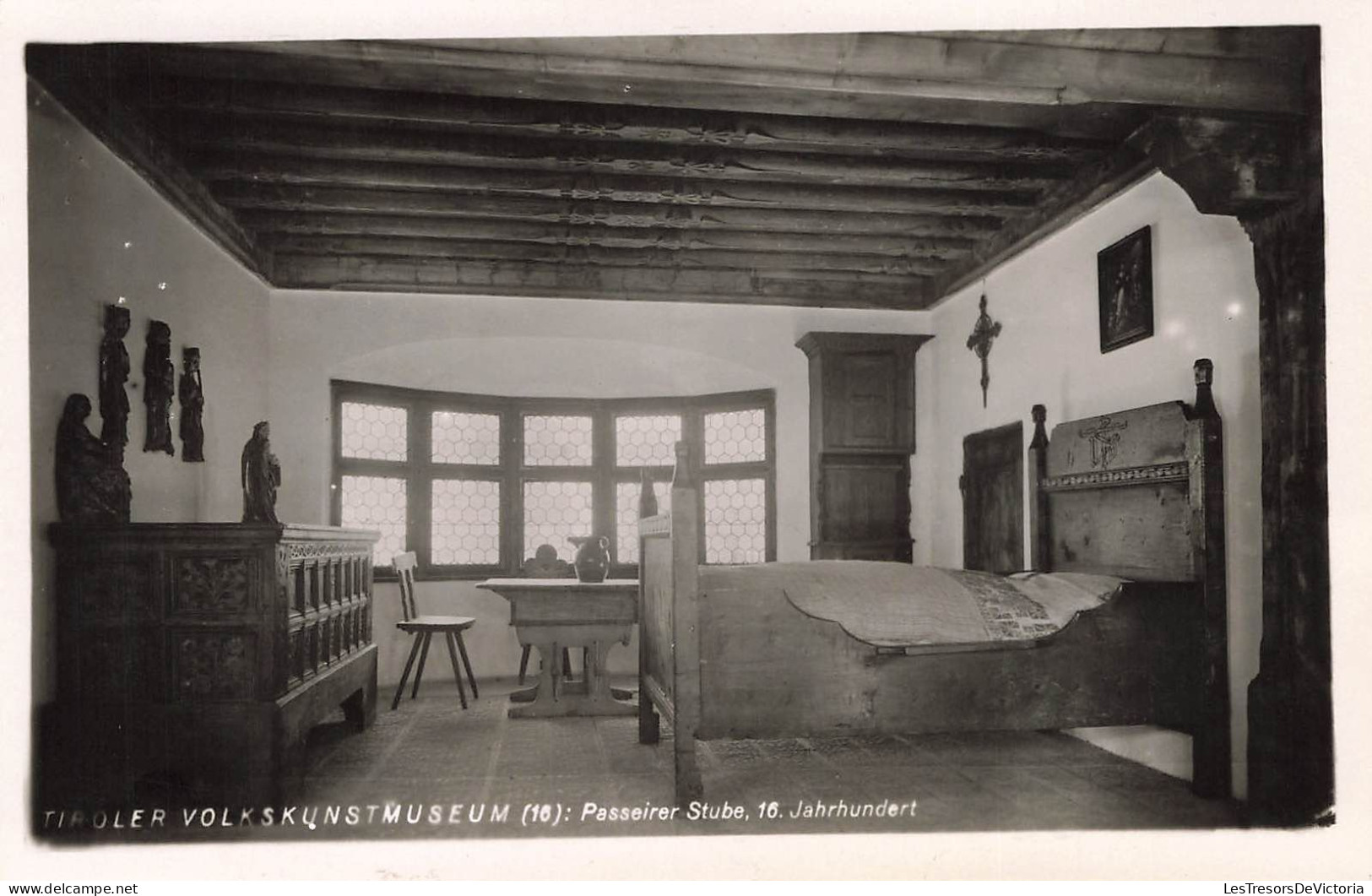 AUTRICHE - Tiroler Volkskusnstmuseum (16) - Passeirer Stube 16 Jarhundert - Vue De L'intérieure - Carte Postale - Innsbruck