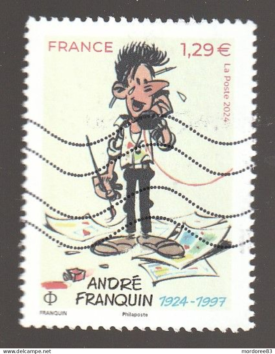 FRANCE 2024 ANDRE FRANQUIN OBLITERE - Used Stamps