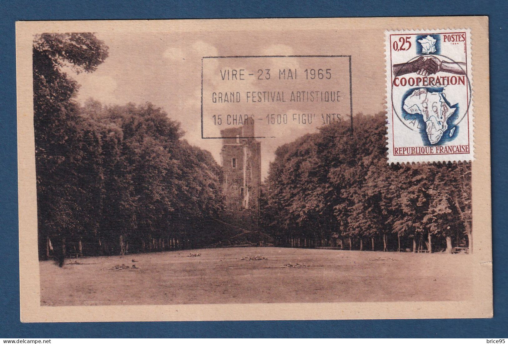 France - FDC - Premier Jour - Carte Maximum - Coopération - Grand Festival Artistique - 1962 - 1960-1969