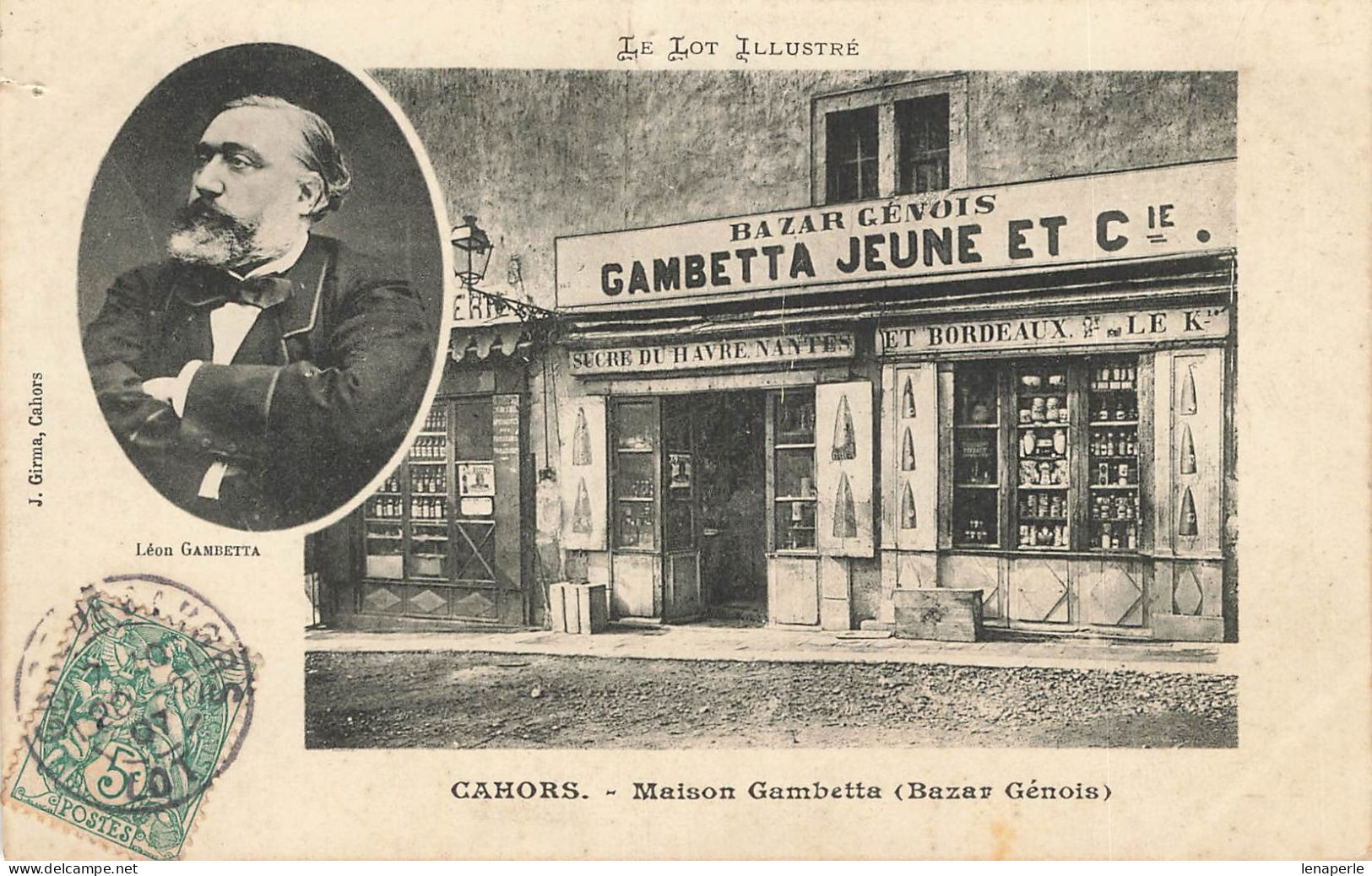 D8744 Cahors Maison Gambetta - Cahors