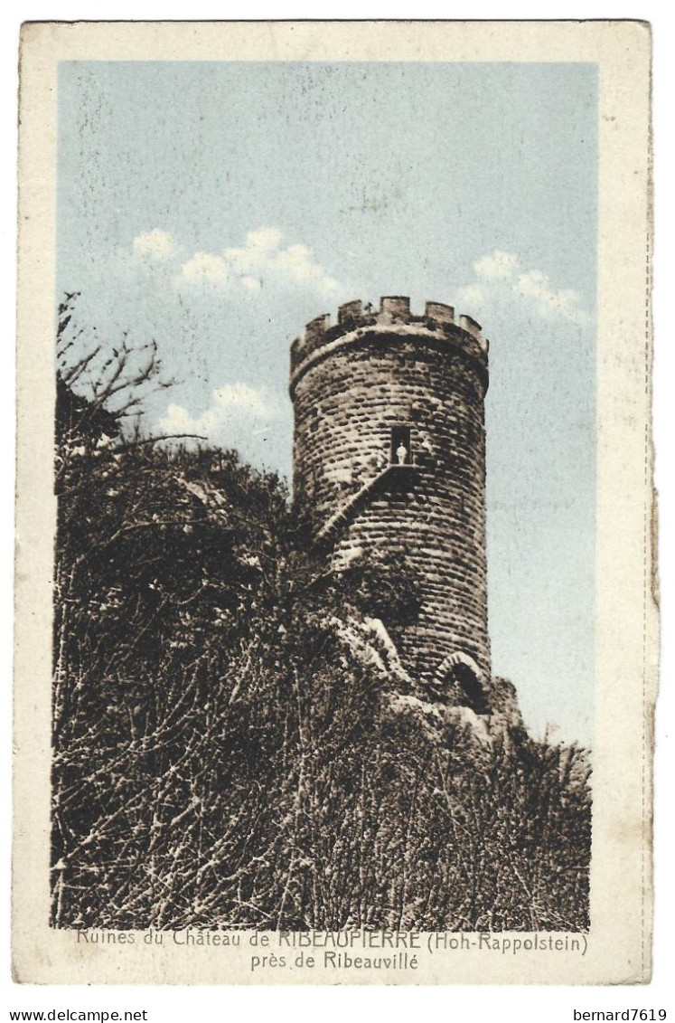 68  Ruines Du Chateau De Ribeaupierre Pres Ribeauville - Ribeauvillé