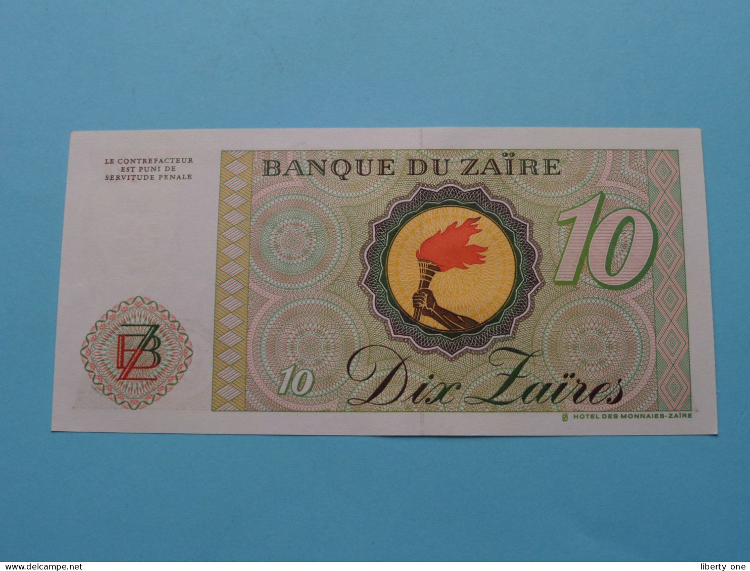 10 - Dix Zaïres ( 27-10-1985 ) Banque Du ZAÏRE ( Zie / Voir SCANS ) UNC ! - Zaire
