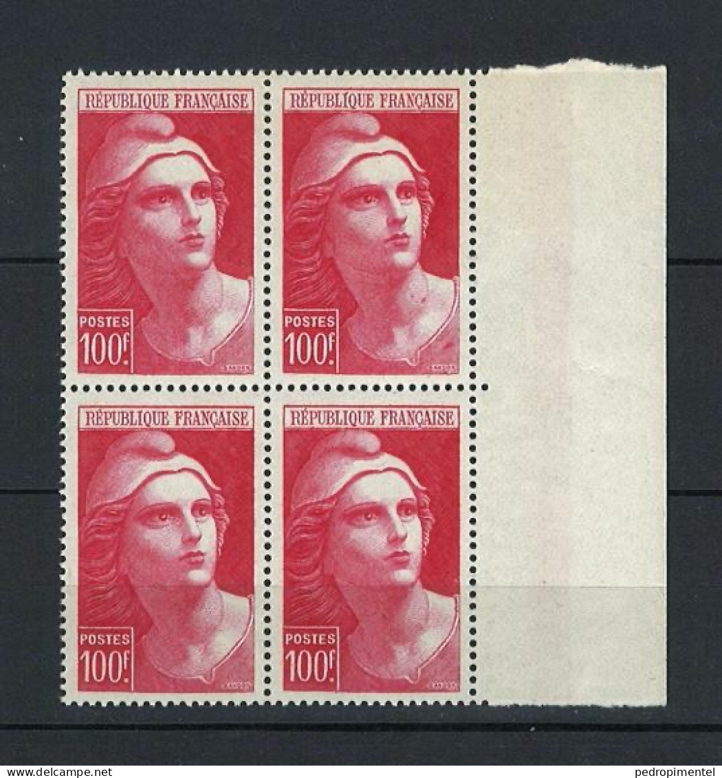 France Stamps | 1945 | UPU | MNH #698 (block Of 4) - Unused Stamps