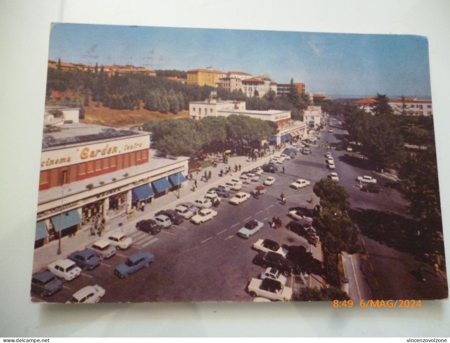 Cartolina Viaggiata "CHIANCIANO TERME Piazza Italia" 1966 - Pistoia