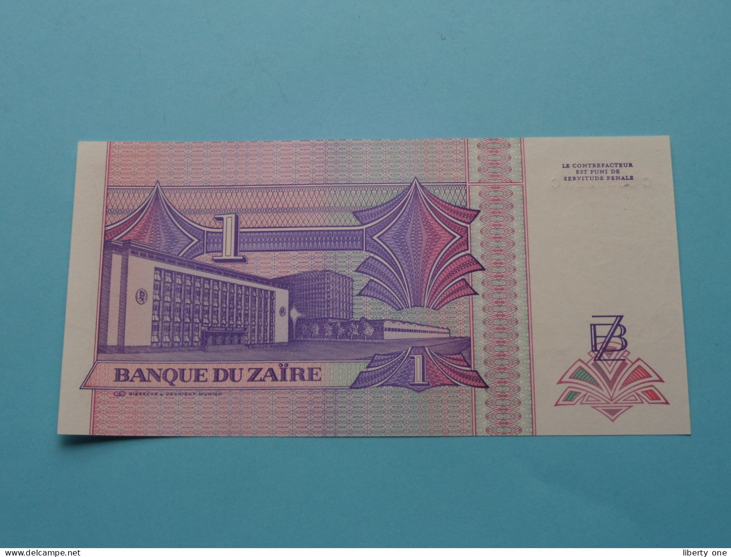 1 - Un Nouveaux Zaïre ( 24-6-1993 ) Banque Du ZAÏRE ( Zie / Voir SCANS ) UNC ! - Zaire