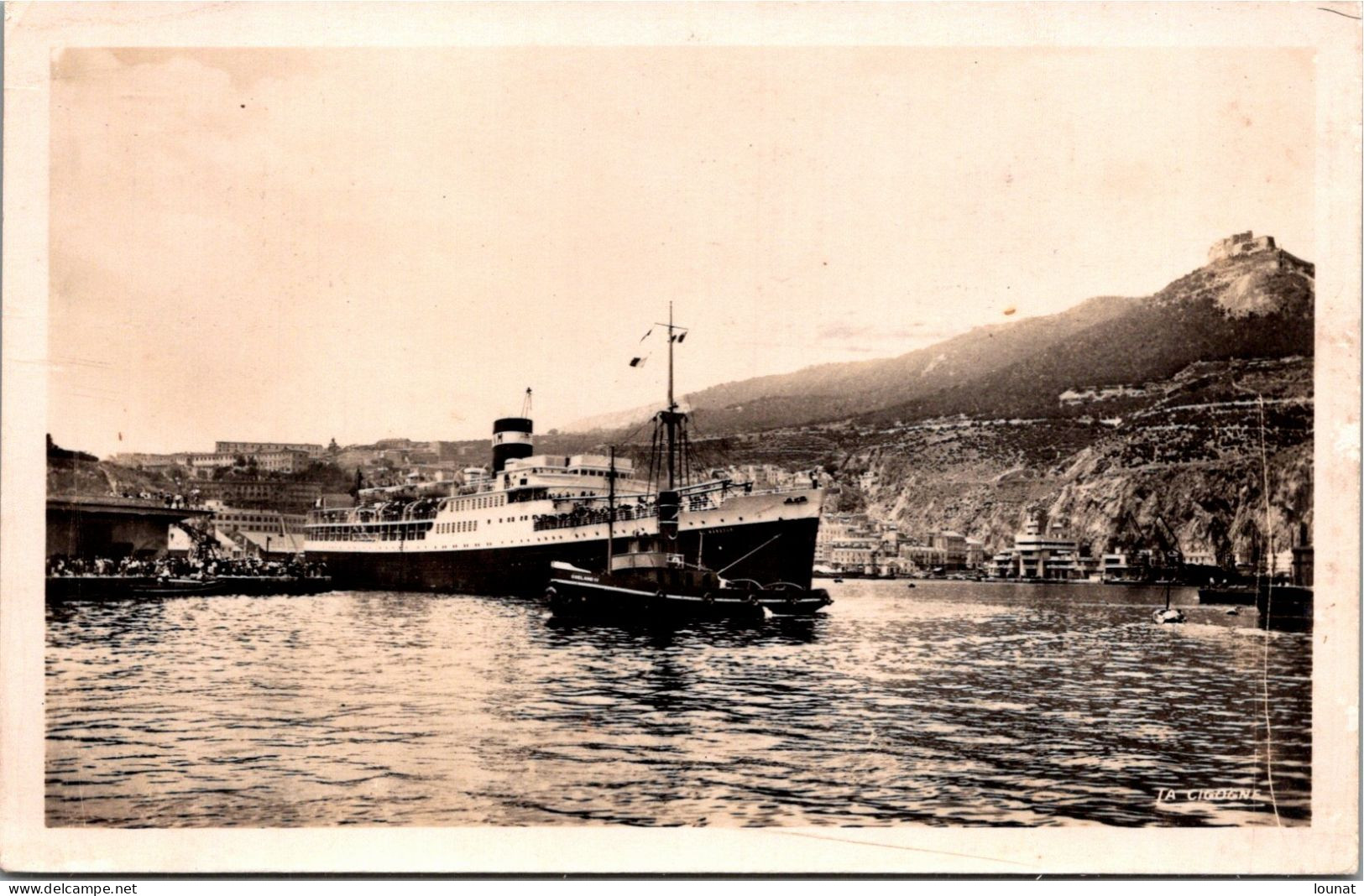 Afrique Algérie ORAN - Départ De L El Mansour - Bateau - Oran