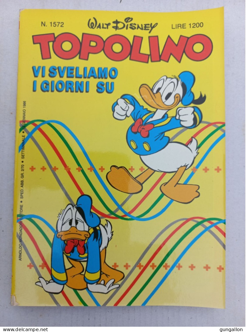Topolino (Mondadori 1986) N. 1572 - Disney