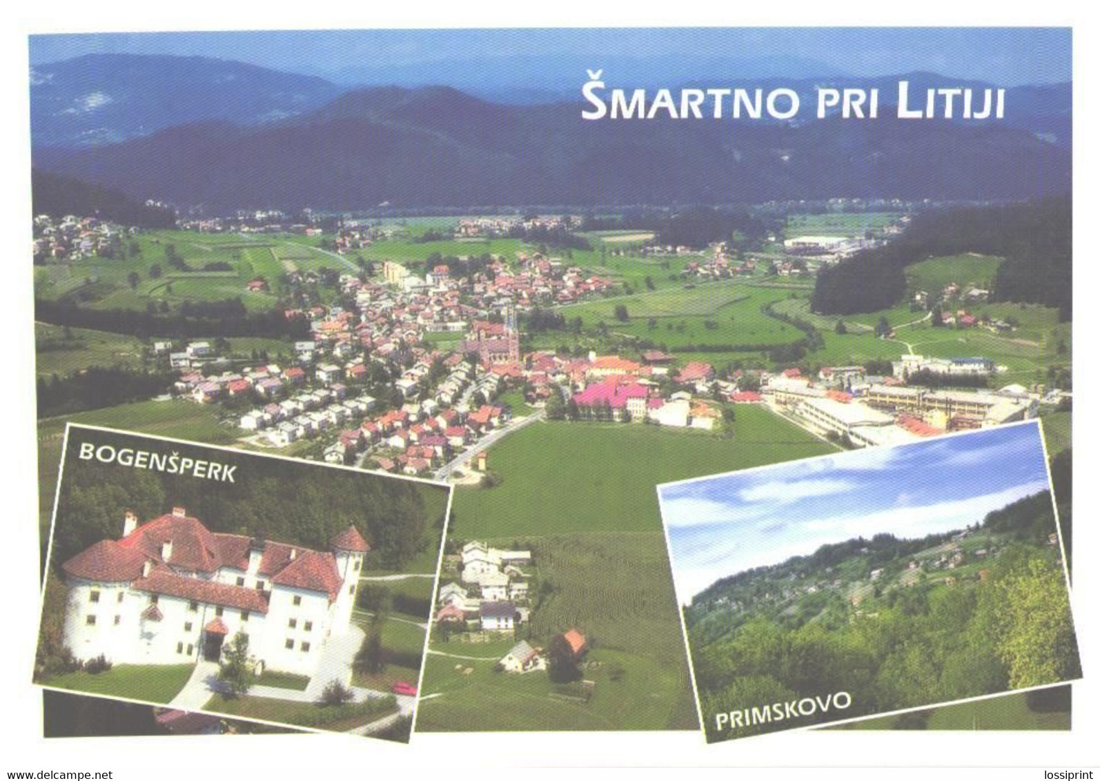 Slovenia:Šmartno Pri Litiji, Aerial Views, Bogenšperk, Primskovo - Slovenia