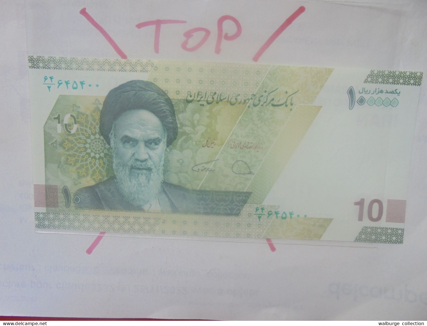 IRAN 100.000 RIALS 2017-2022 Neuf (B.33) - Irán