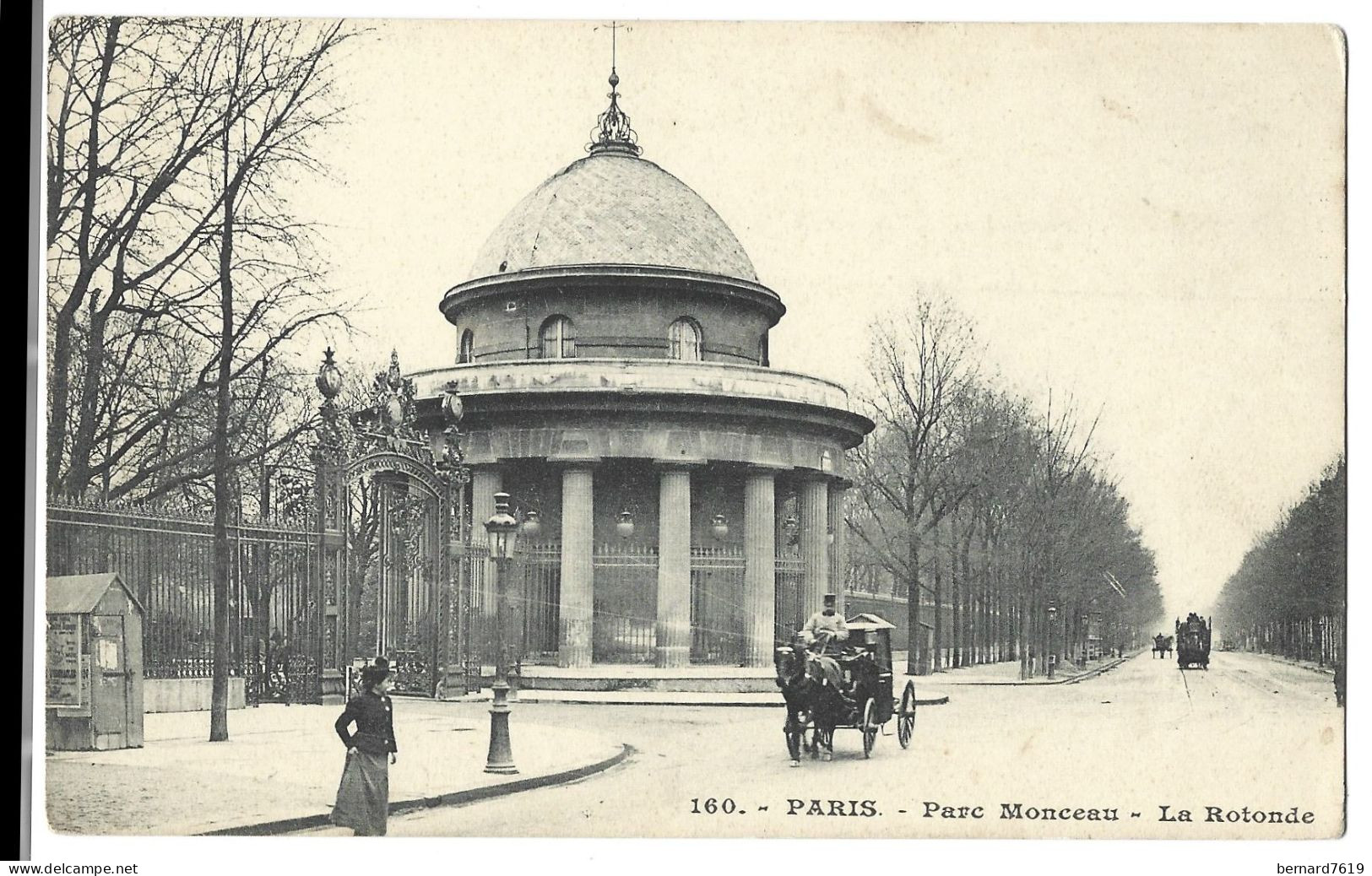 75 Paris - 75008 -  Parc Monceau -  La Rotonde - District 08