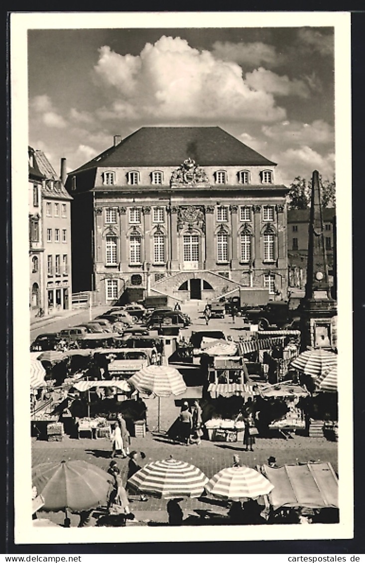 AK Bonn, Marktplatz Mit Rathaus  - Bonn