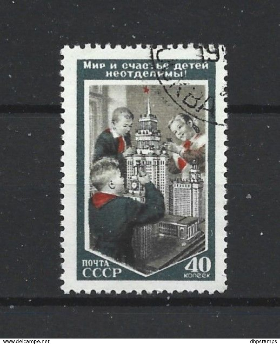 Russia 1953 Peace Y.T. 1674 (0) - Used Stamps
