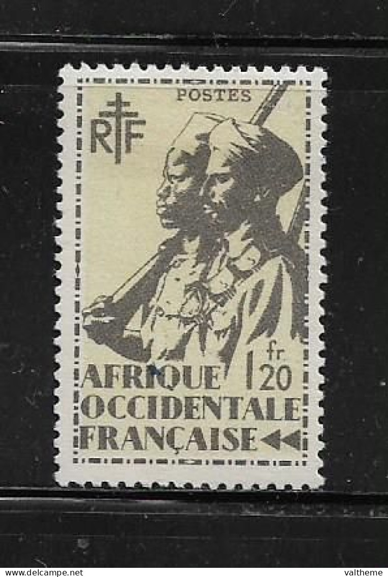 A.O.F  ( DIV - 432 )   1945   N° YVERT ET TELLIER     N° 12   N* - Unused Stamps