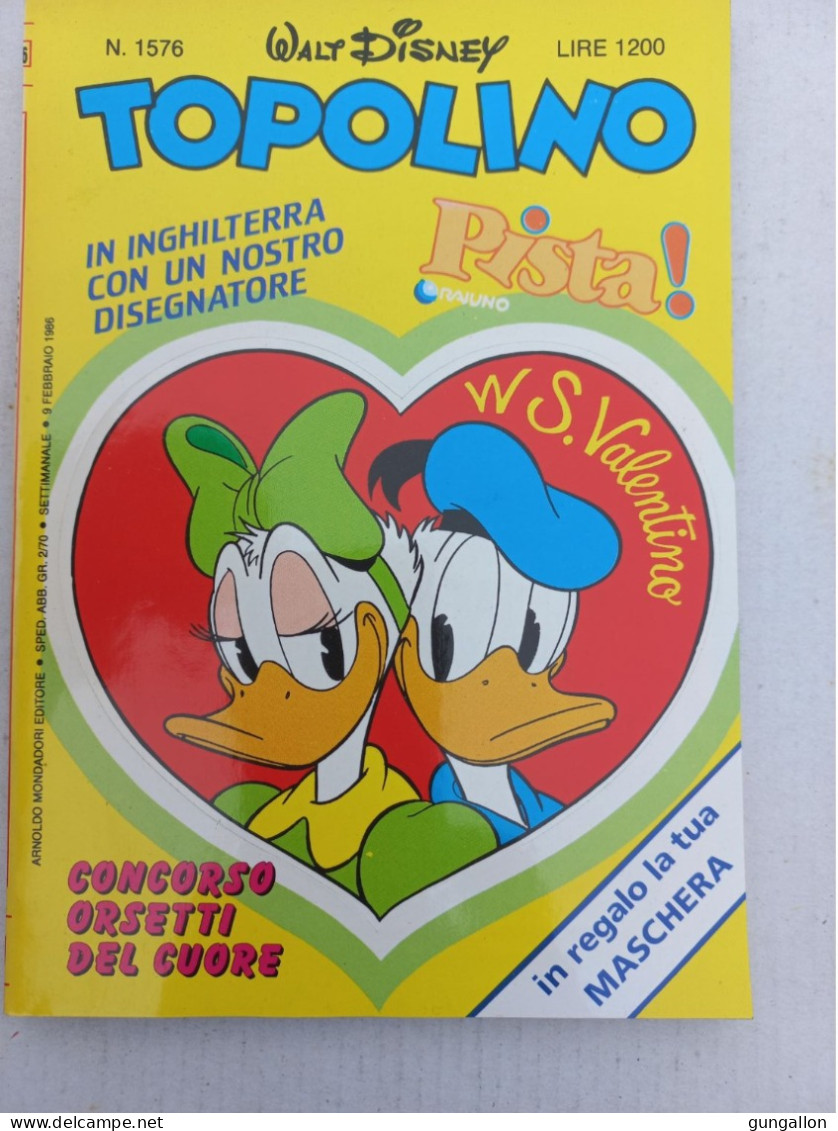 Topolino (Mondadori 1986) N. 1576 - Disney