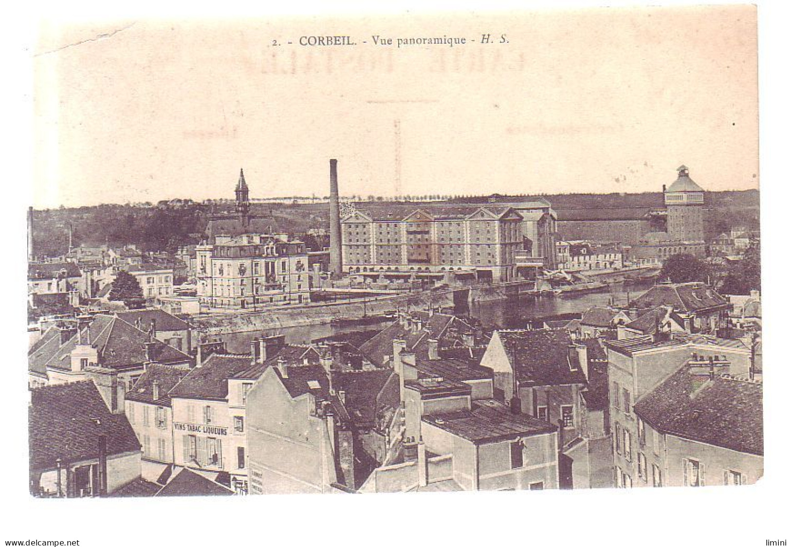 91 - CORBEIL - VUE PANORAMIQUE - - Corbeil Essonnes