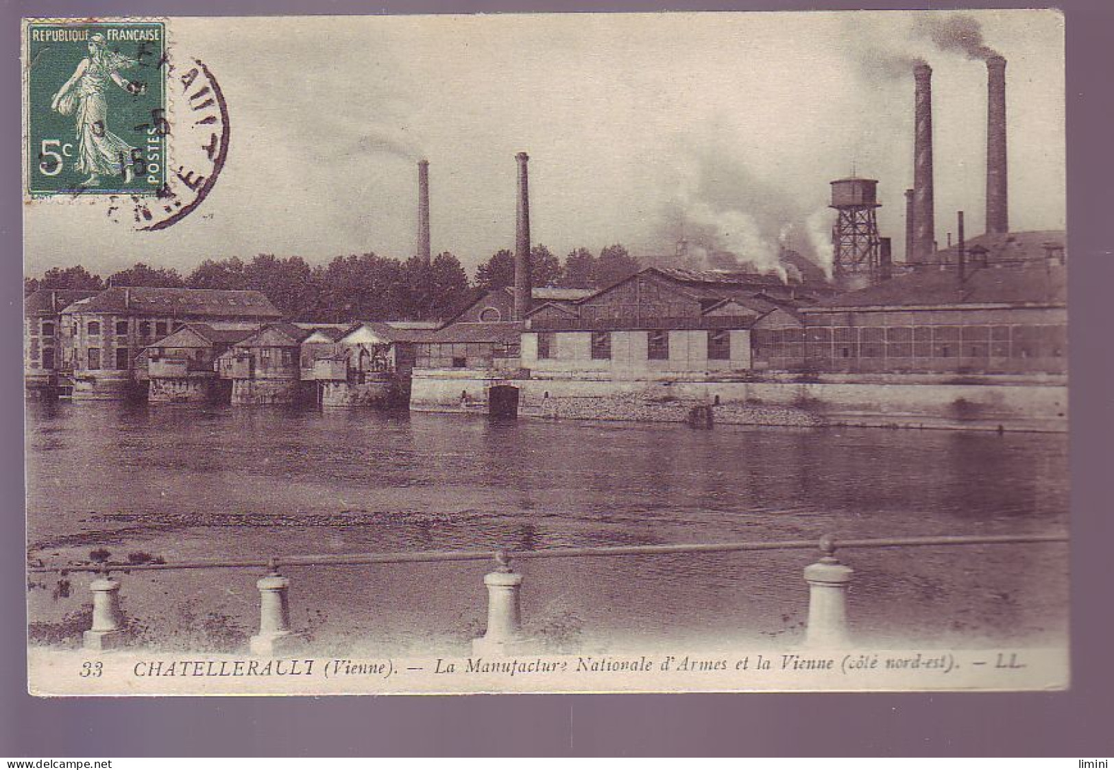 86 - CHATELLERAULT - MANUFACTURE NATIONALE D'ARMES ET LA VIENNE - - Chatellerault