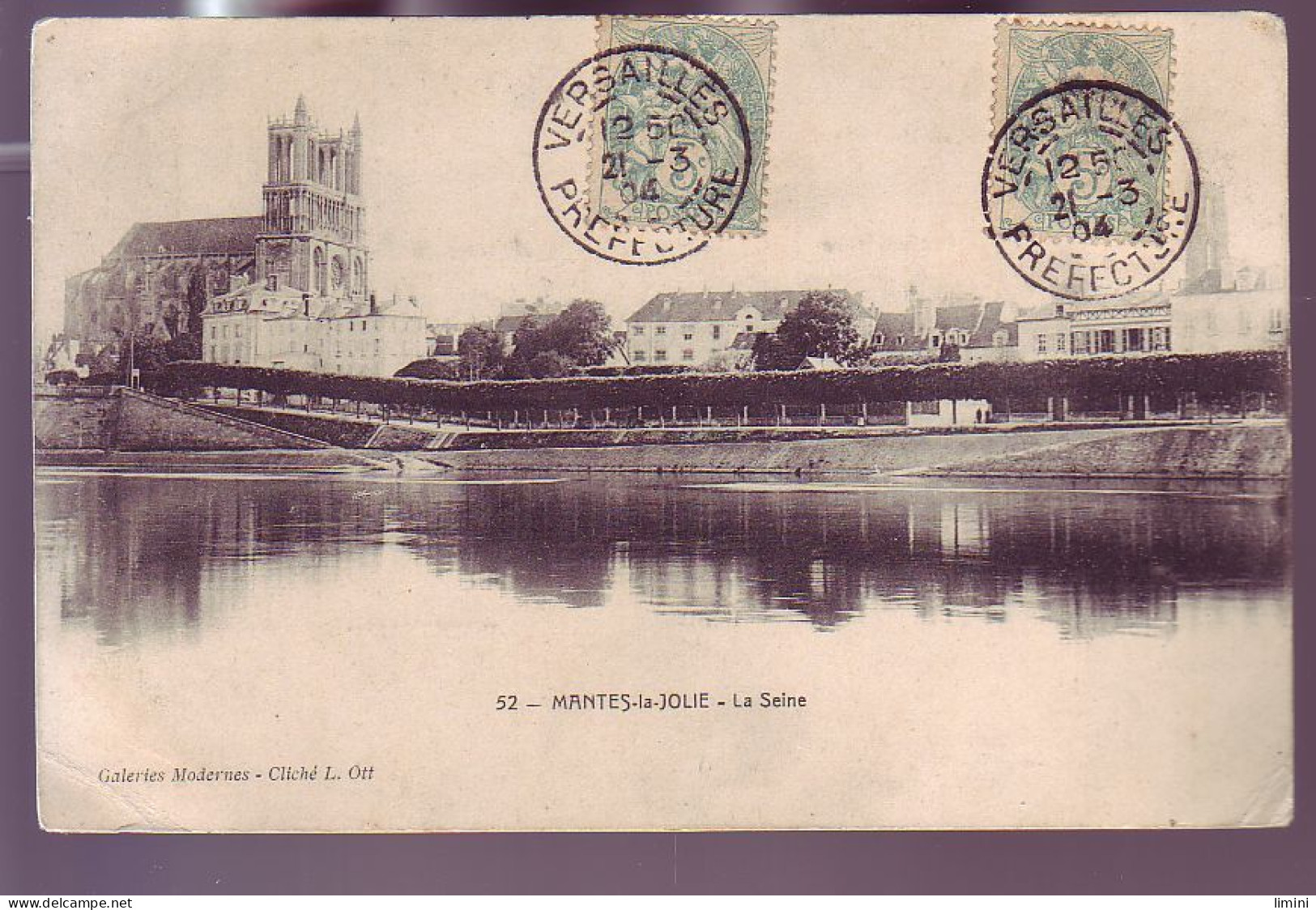 78 - MANTES-la-JOLIE - LA SEINE - - Mantes La Jolie