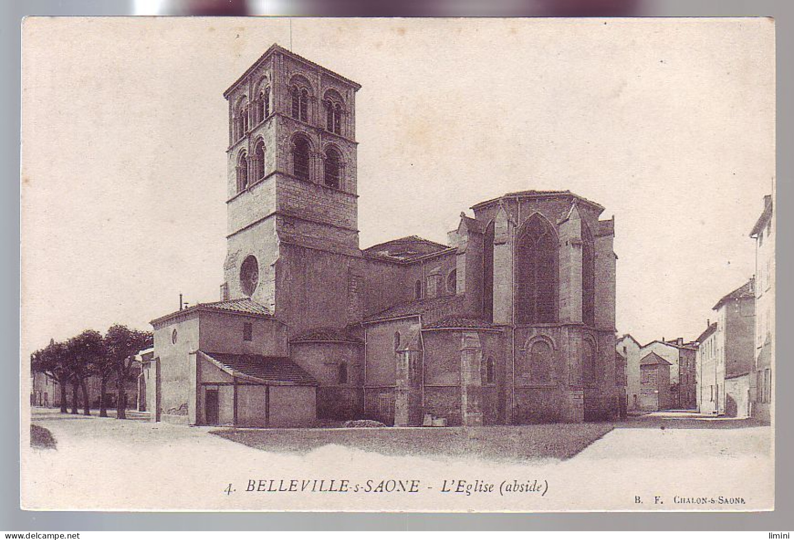 69 - BELLEVILLE-sur-SAONE - L'ÉGLISE - - Belleville Sur Saone