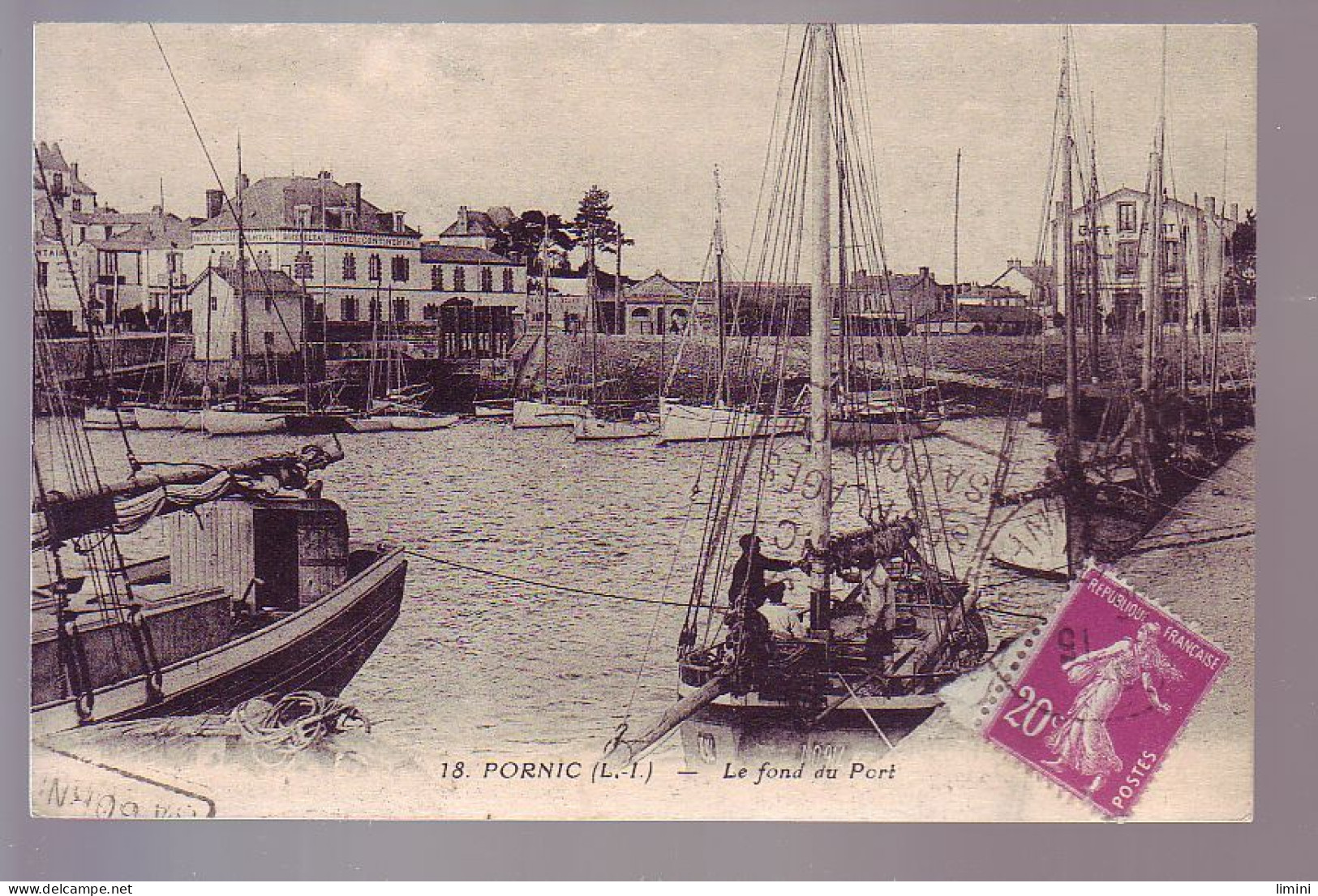 44 - PORNIC - LE FOND DU PORT - ANIMÉE - - Pornichet