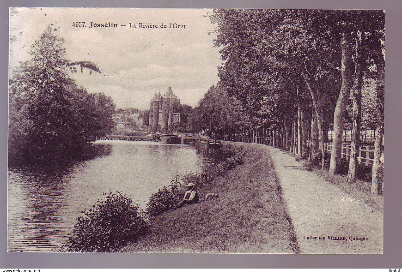 56 - JOSSELIN - LA RIVIERE DE L'OUST - PENICHES - ANIMÉE - - Josselin