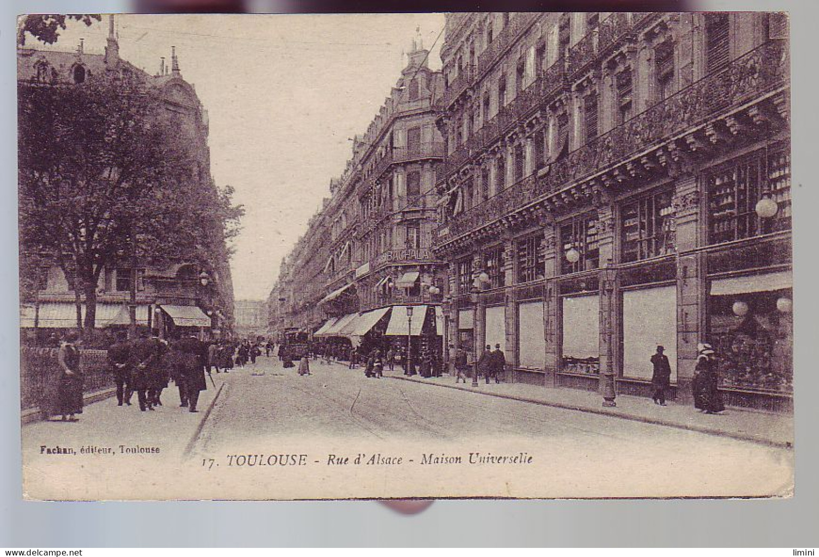 31 - TOULOUSE - RUE D'ALSACE - ANIMÉE - - Toulouse