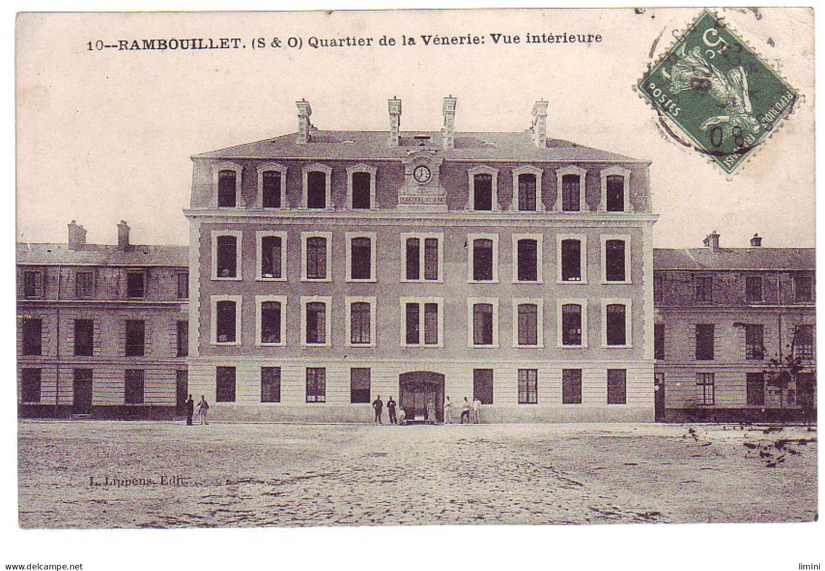 78 - RAMBOUILLET - QUARTIER De La VENERIE - VUE INTERIEURE - ANIMÉE - - Rambouillet