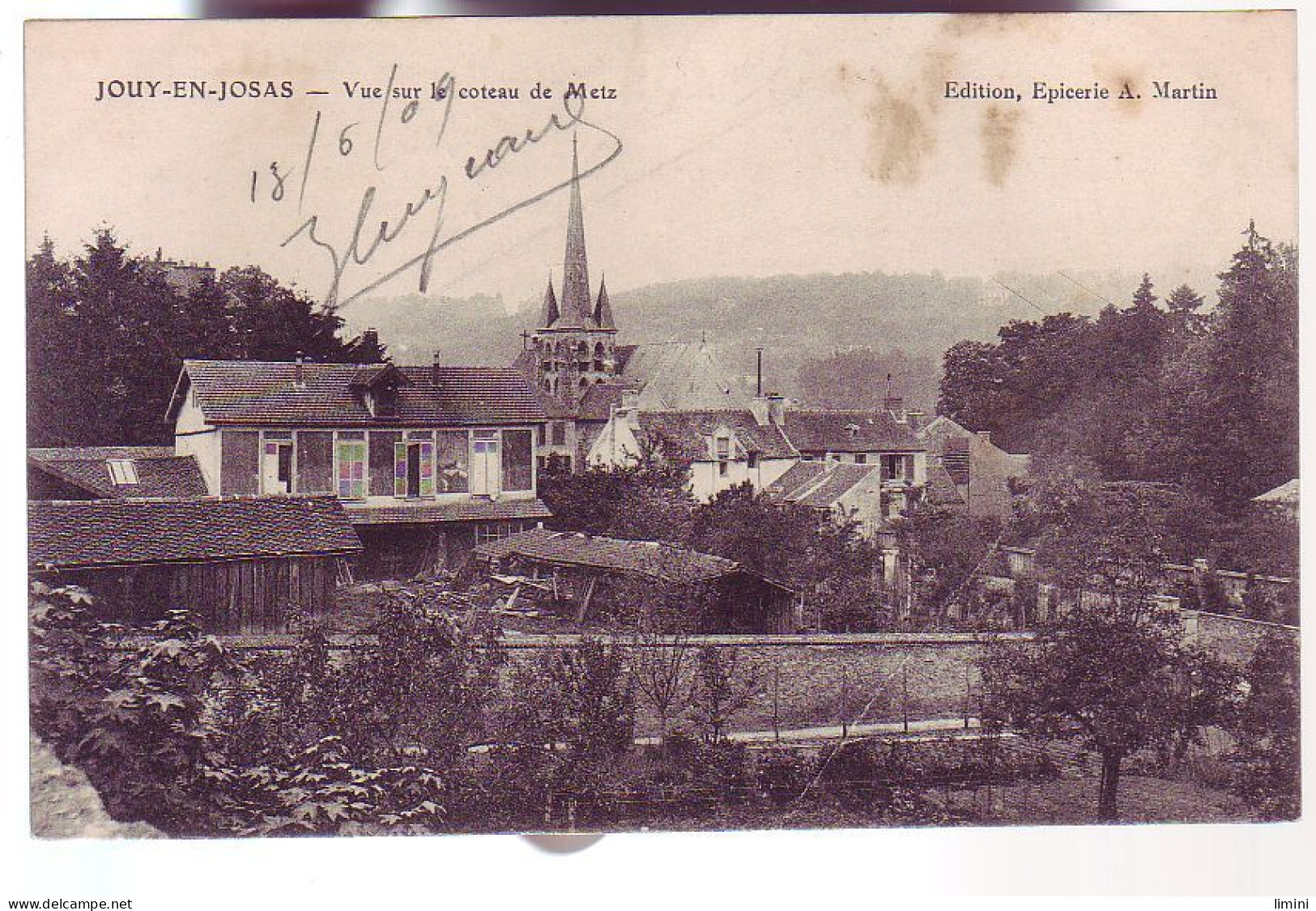 78 - JOUY-en-JOSAS - VUE SUR LE COTEAU DE METZ  - - Jouy En Josas