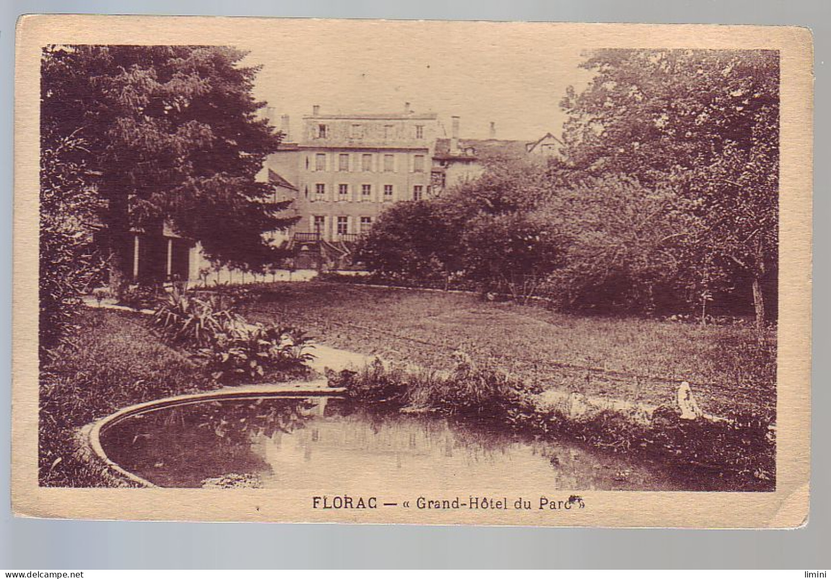 48 - FLORAC - GRAND HÔTEL Du PARC - - Florac