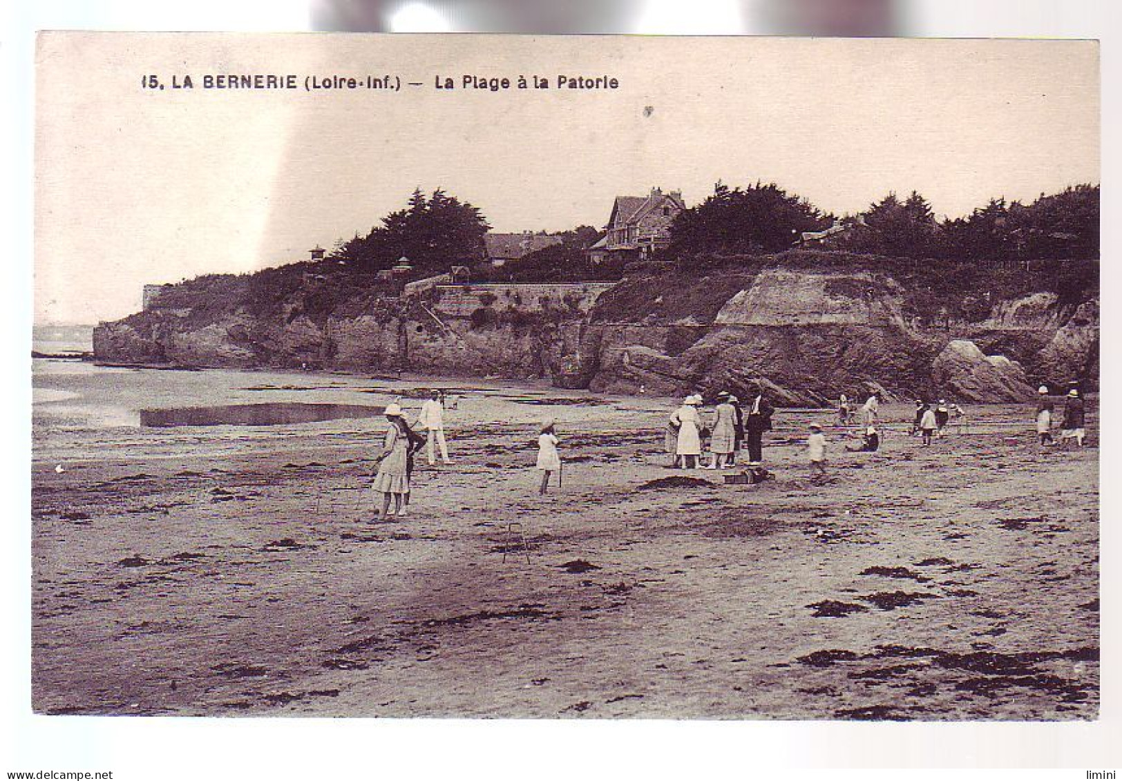 44 - LA BERNERIE - LA PLAGE à La PATORIE  - ANIMÉE  - - La Bernerie-en-Retz