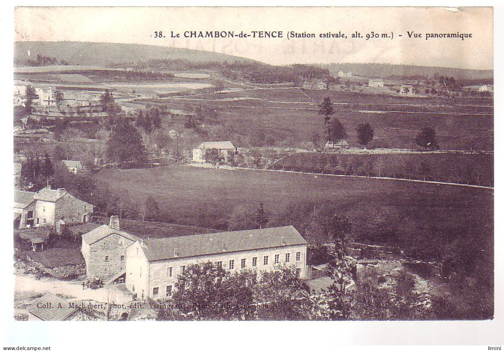43 - CHAMBON-de-TENCE - VUE PANORAMIQUE - - Other & Unclassified
