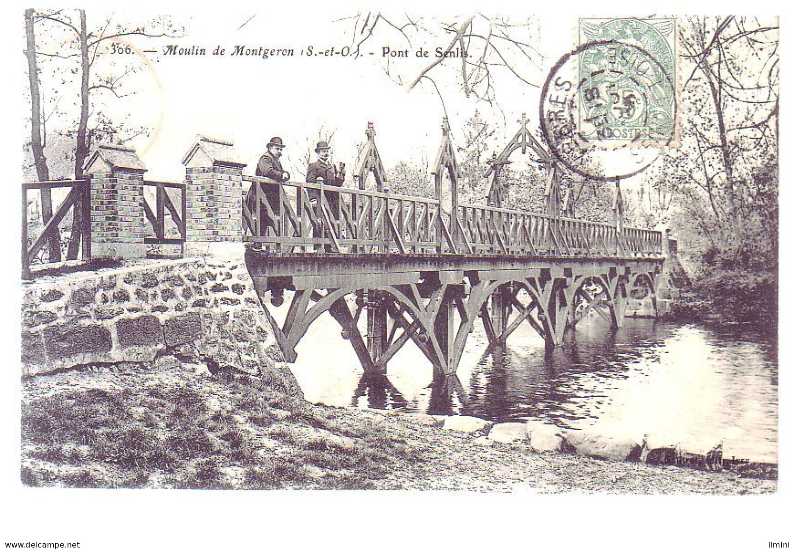 91 - MOULIN DE MONTGERON - PONT DE SENLIS - ANIMÉE - - Montgeron