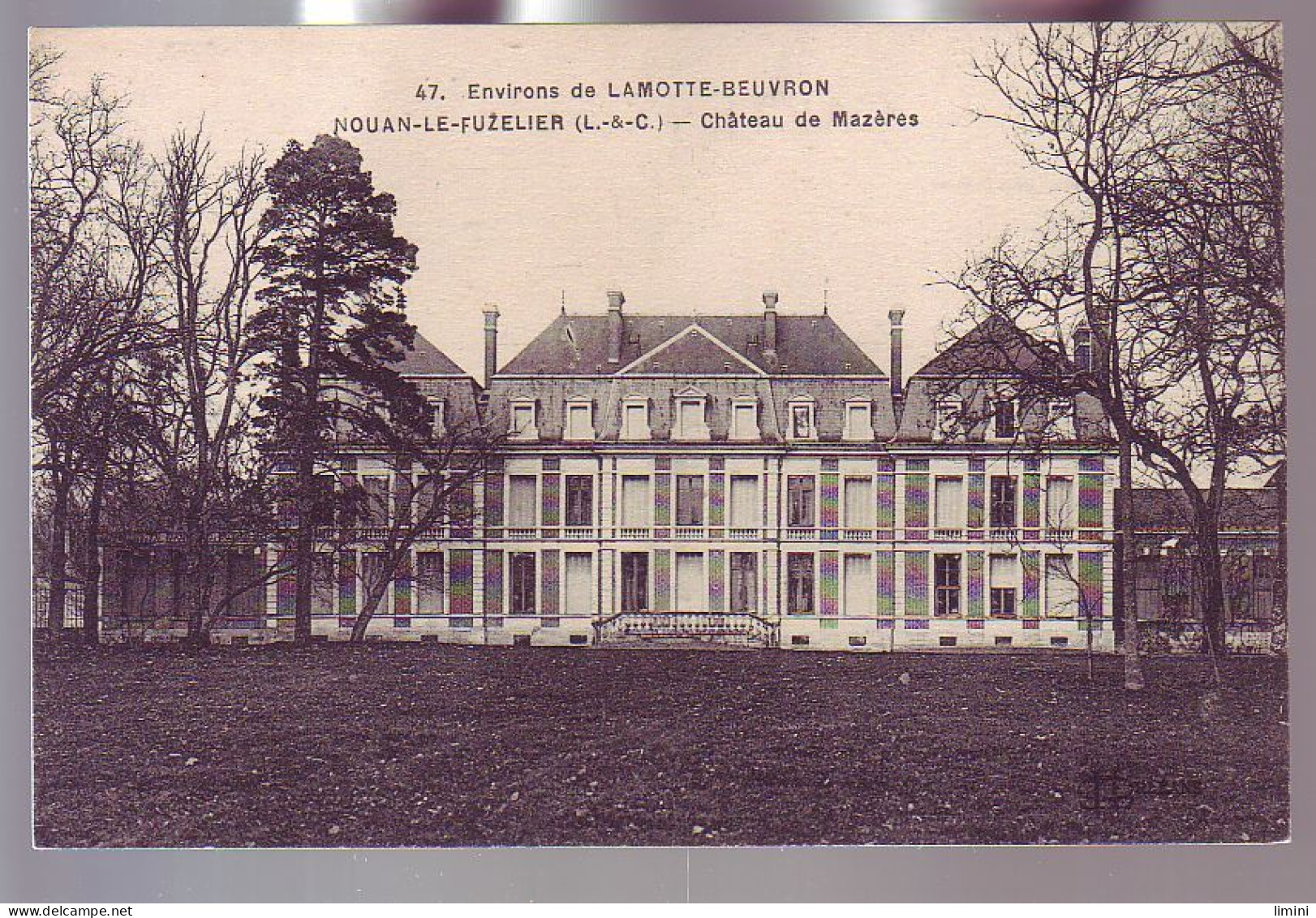 41 - NOUAN-le-FUZELIER - CHATEAU De MAZERES - - Lamotte Beuvron