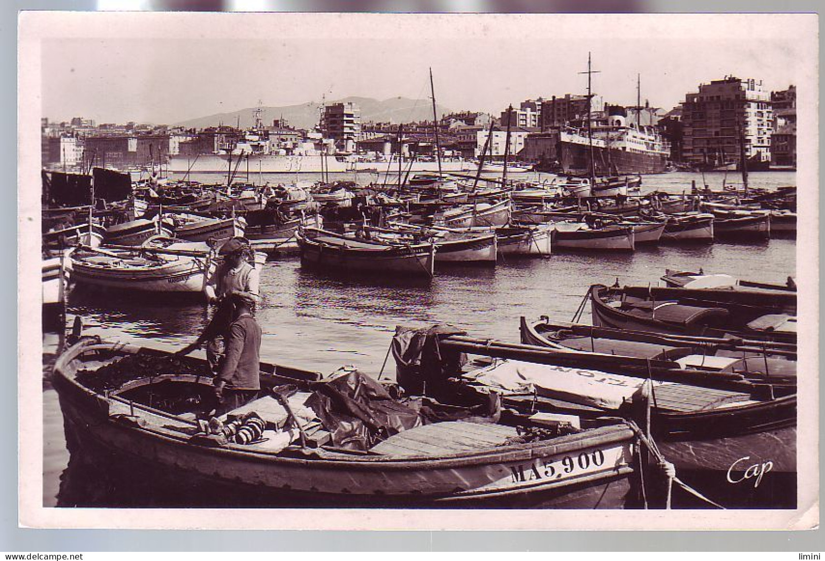 13 - MARSEILLE - UN COIN Du QUAI Des PECHEURS - ANIMÉE - - Alter Hafen (Vieux Port), Saint-Victor, Le Panier
