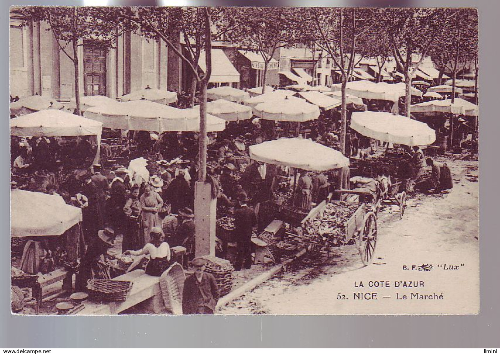 06 - NICE - LE MARCHÉ - ANIMÉE - - Markets, Festivals