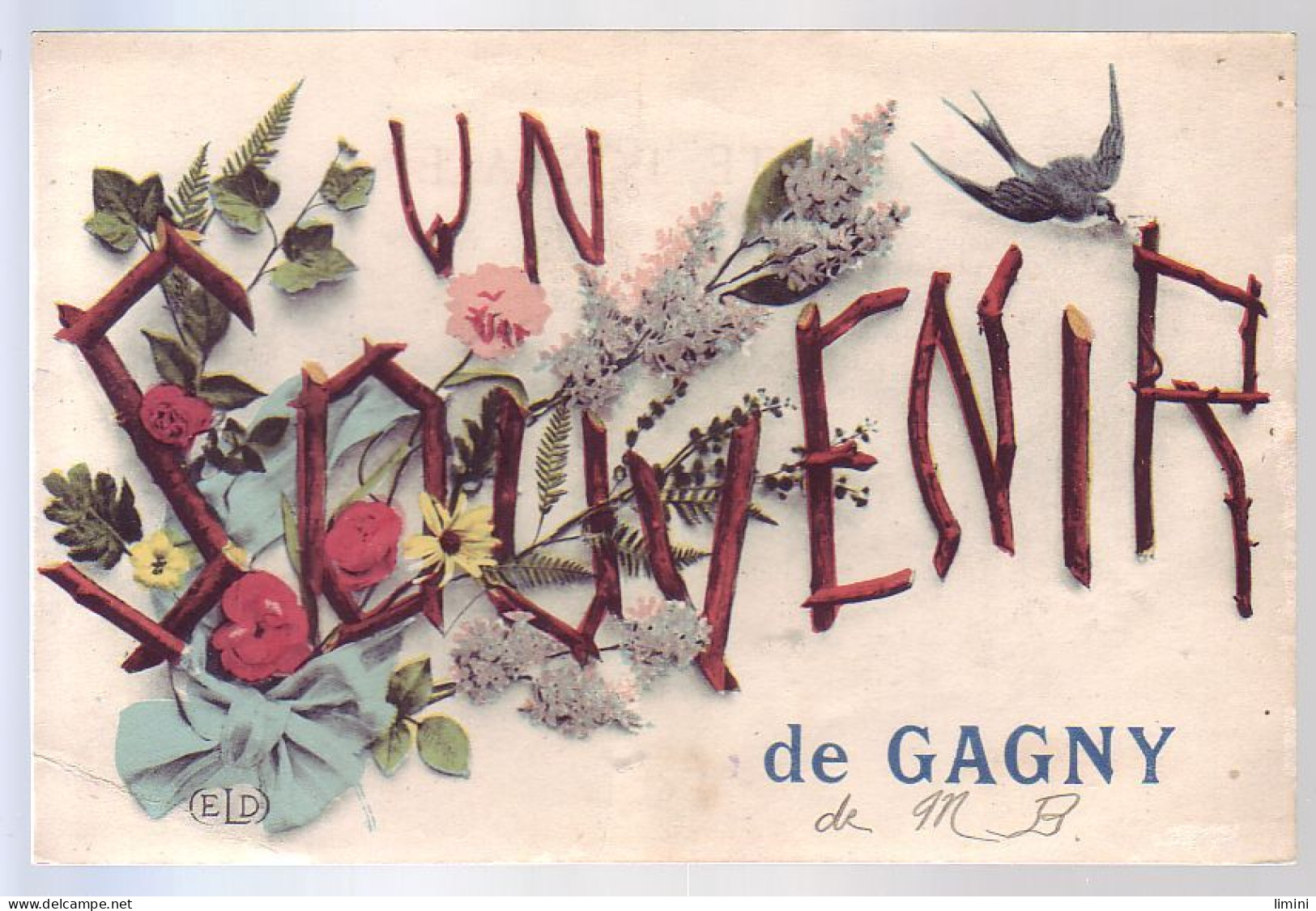 93 - GAGNY - UN SOUVENIR De GAGNY - FLEURS - - Gagny