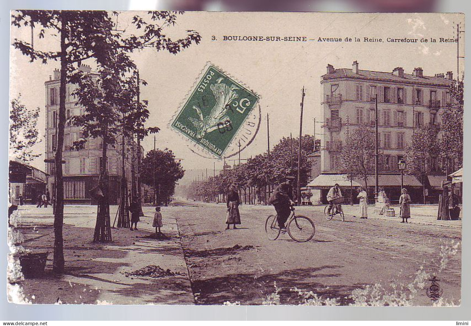 92 - BOULOGNE - AVENUE DE LA REINE - ANIMÉE - - Boulogne Billancourt