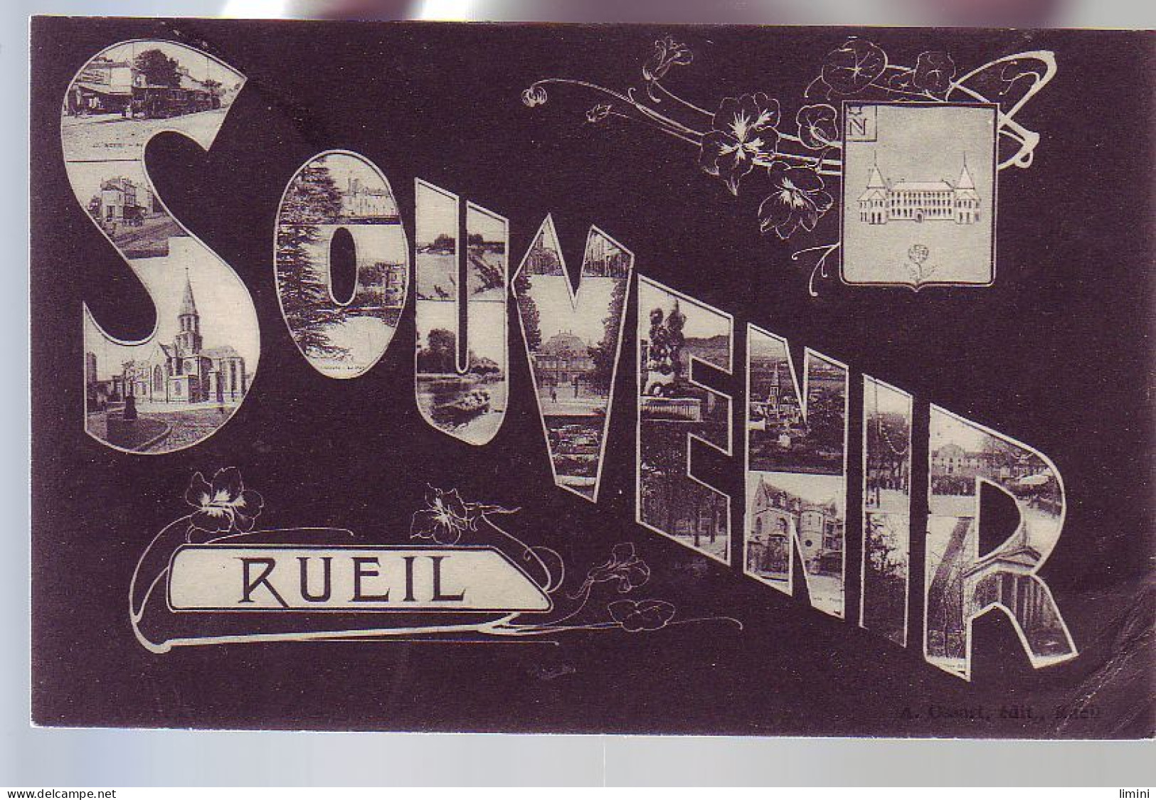 92 - RUEIL - LETTRES - MULTIVUES DE RUEIL - - Rueil Malmaison