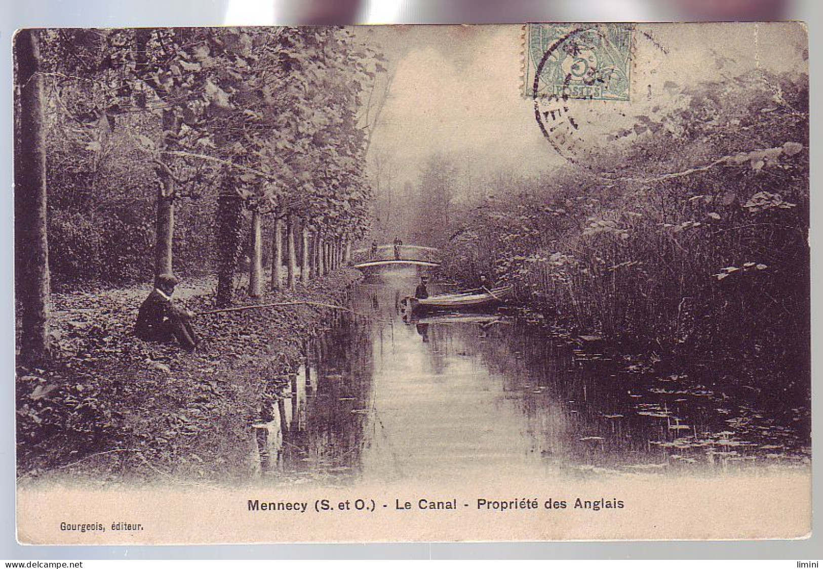 91 - MENNECY - LE CANAL - ANIMÉE - - Mennecy