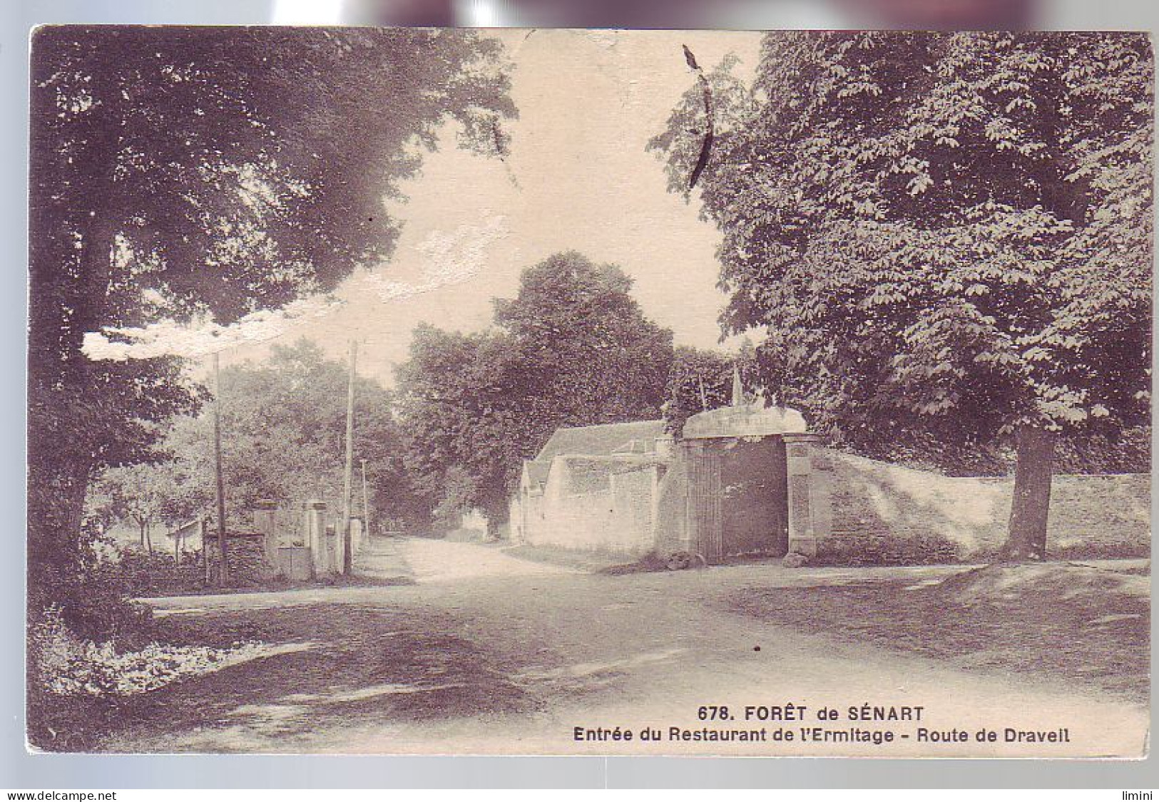 91 - FORET De SENART - RESTAURANT De L'ERMITAGE - ROUTE De DRAVEIL - - Sénart