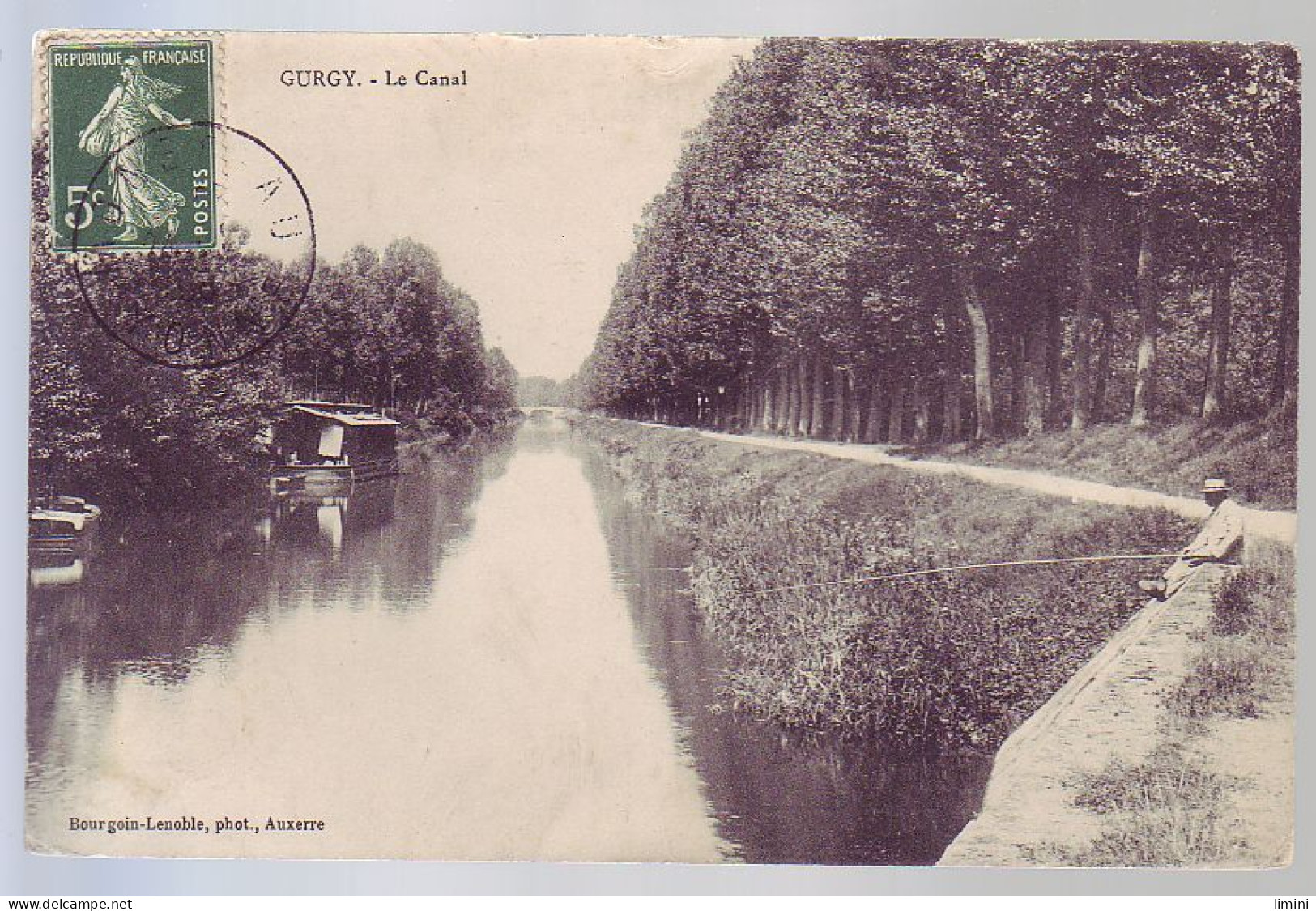 89 - GURGY - LE CANAL - ANIMÉE - - Gurgy
