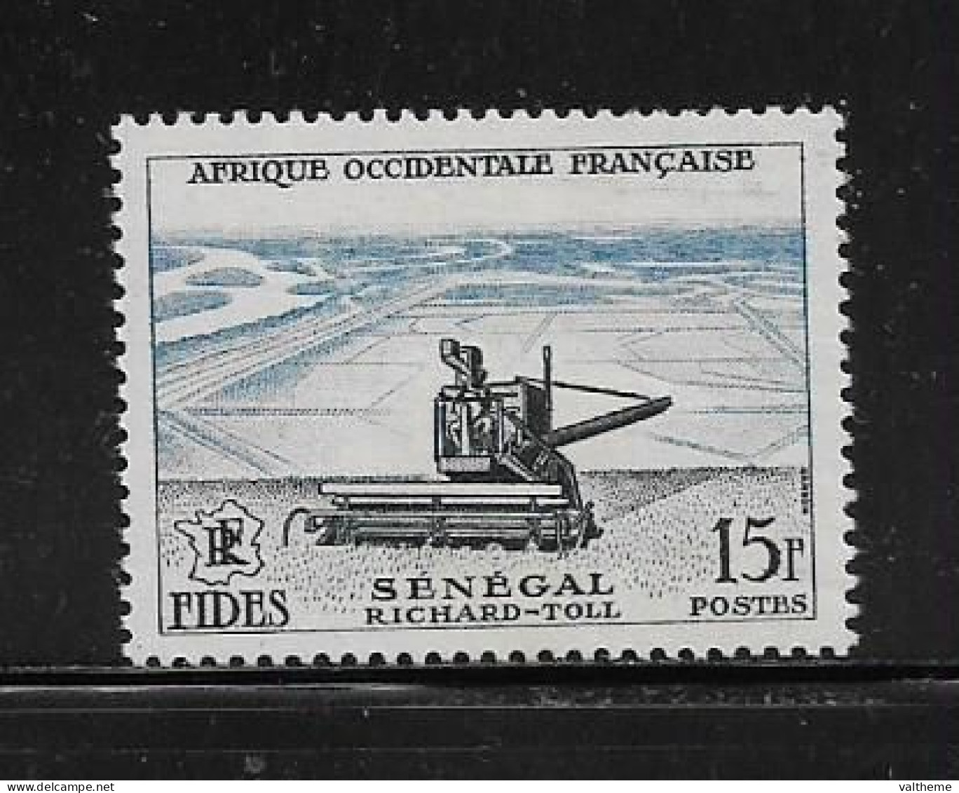 A.O.F  ( DIV - 435 )   1956   N° YVERT ET TELLIER     N° 58   N* - Unused Stamps